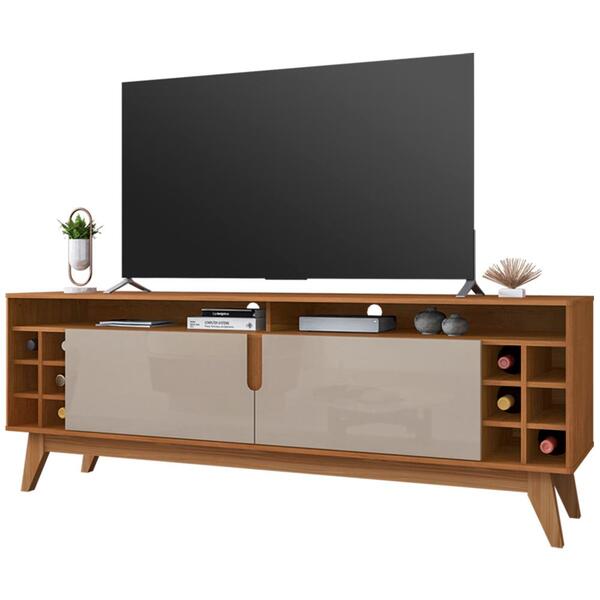 Rack Sala Tv 70 Pol Com Adega 160 Cm 011078 Dcasa