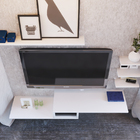 Rack Sem Painel Nairóbi Plus Para Tv Ate 60 Branco Fosco