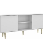 Rack Siena Com Pé Palito Para Tv Até 40 Polegadas Branco