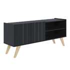 Rack Space Preto 136 Cm