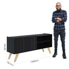 Rack Space Preto 136 Cm