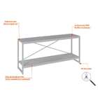 Rack Studio Branco 120 Cm