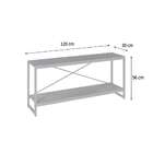 Rack Studio Branco 120 Cm