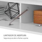 Rack Suspenso Classic 180cm Cool Home Branco