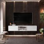 Rack Suspenso Classic 180cm Cool Home Branco