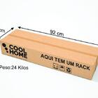 Rack Suspenso Classic 180cm Cool Home Preto