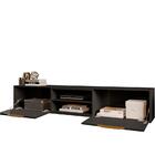 Rack Suspenso Classic 180cm Cool Home Preto