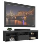 Rack Suspenso Com Painel E Suporte Tv 75" Web Multimóveis Mp1