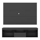 Rack Suspenso Com Painel E Suporte Tv 75" Web Multimóveis V10