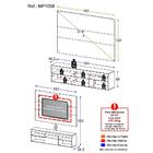Rack Suspenso Com Painel Tv Até 65 Polegadas Miami Multimóvei