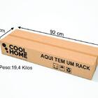 Rack Suspenso Future 180cm Cool Home Off White/ Nature