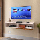 Rack Suspenso Home Classic Tv 32" 1 Porta Puxador Concha Deco