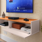 Rack Suspenso Home Classic Tv 32" 1 Porta Puxador Concha Deco