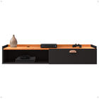 Rack Suspenso Home Classic Tv 32 42 50" 1 Porta Puxador Conch