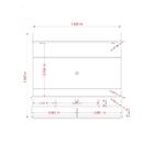 Rack Suspenso Lana Para Tv De Até 60- Off White/savana