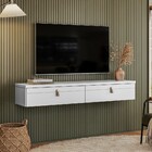 Rack Suspenso Line P/ Tvs Até 50 Polegadas 135cm 2 Portas Bra