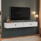 Rack Suspenso Line P/ Tvs Até 55 Polegadas 160cm 2 Portas Bra