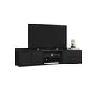 Rack Suspenso Monterey Preto 162 Cm