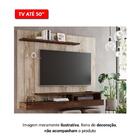 Rack Suspenso P/tv Até 50 Polegadas Mdf Valencia Plus Permobi