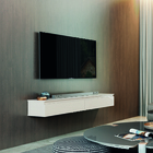 Rack Suspenso Para Painel Ou Tv Até 55 Polegadas 2 Gavetas 1,