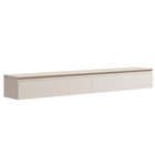 Rack Suspenso Para Painel Ou Tv Até 55 Polegadas 2 Gavetas 1,