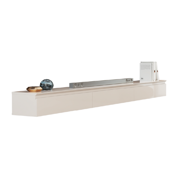 Rack Suspenso Para Painel Ou Tv Até 75 Polegadas 3 Gavetas 1,