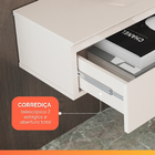 Rack Suspenso Para Painel Ou Tv Até 75 Polegadas 3 Gavetas 1,