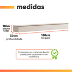 Rack Suspenso Para Painel Ou Tv Até 75 Polegadas 3 Gavetas 1,