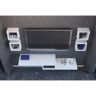 Rack Suspenso Para Quartos E Salas Com 4 Nichos Prateleiras