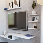 Rack Suspenso Para Quartos E Salas Para Tv 38  Samsung Led