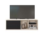 Rack Suspenso Para Tv Até 55 Polegadas 136cm Em Bp Porta Pier