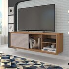 Rack Suspenso Para Tv Até 55 Polegadas 136cm Em Bp Porta Pier