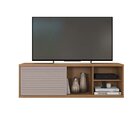 Rack Suspenso Para Tv Até 55 Polegadas 136cm Em Bp Porta Pier