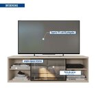 Rack Suspenso Para Tv Até 55 Polegadas 136cm Em Bp Porta Refl