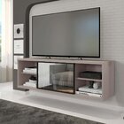 Rack Suspenso Para Tv Até 55 Polegadas 136cm Em Bp Porta Refl