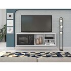 Rack Suspenso Para Tv Até 55 Polegadas 136cm Em Bp Porta Tela