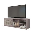 Rack Suspenso Para Tv Até 55 Polegadas 136cm Em Bp Porta Tela