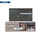 Rack Suspenso Para Tv Até 55 Polegadas 136cm Em Bp Porta Tela