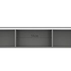 Rack Suspenso Para Tv Até 55 Polegadas Marmorizado 3 Portas D