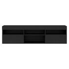 Rack Suspenso Para Tv Até 65" Multimóveis Paris Fg3326 Com 2