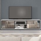 Rack Suspenso Para Tv Até 72 Polegadas 180cm 2 Portas Reflect