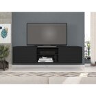 Rack Suspenso Para Tv Até 72 Polegadas 180cm Em Bp Porta Pier