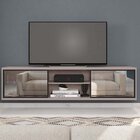 Rack Suspenso Para Tv Até 72 Polegadas 180cm Em Bp Porta Refl