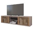 Rack Suspenso Para Tv Até 72 Polegadas 180cm Em Bp Porta Ripa