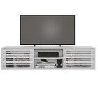 Rack Suspenso Para Tv Até 72 Polegadas 180cm Em Bp Porta Ripa