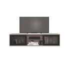 Rack Suspenso Para Tv Até 72 Polegadas 180cm Em Bp Porta Tela