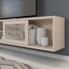 Rack Suspenso Para Tv Até 72 Polegadas 180cm Em Bp Porta Tela