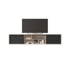 Rack Suspenso Para Tv Até 75 Polegadas 220cm Em Bp Porta Pier