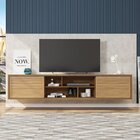 Rack Suspenso Para Tv Até 75 Polegadas 220cm Em Bp Porta Pier