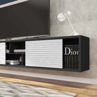 Rack Suspenso Para Tv Até 75 Polegadas 220cm Em Bp Porta Pier